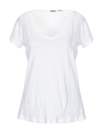 Mc2 Saint Barth T-shirts In White