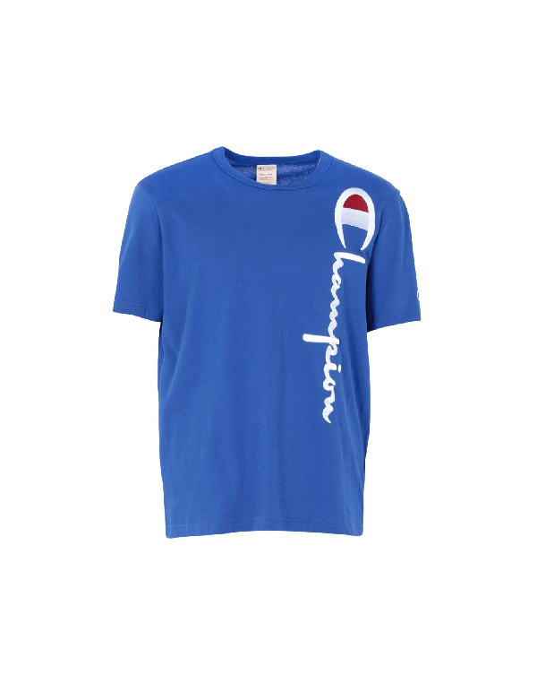 Champion Sports T-shirt In Bright Blue | ModeSens