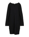 Twinset Short Dress In Black