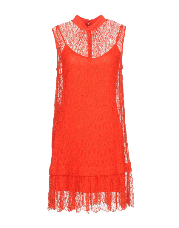 Mcq By Alexander Mcqueen Shirt Dress In Coral | ModeSens