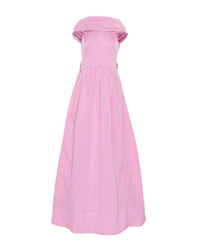 Rosie Assoulin Long Dress In Pink