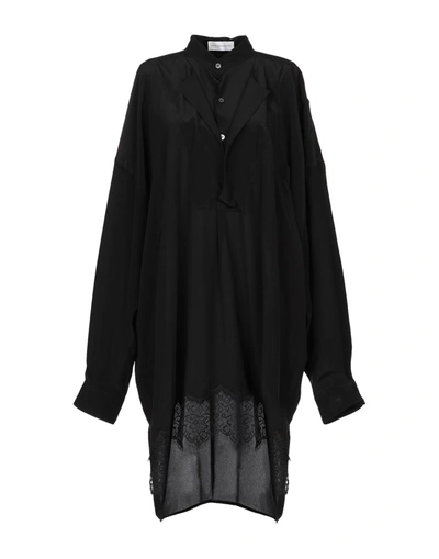 Faith Connexion Short Dresses In Black