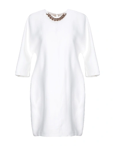 Victoria Beckham Short Dress In White