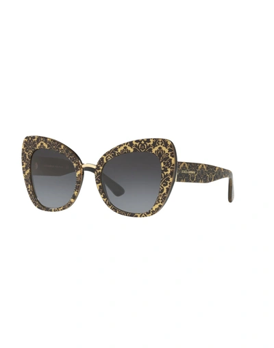 Dolce & Gabbana Sunglasses In Gold
