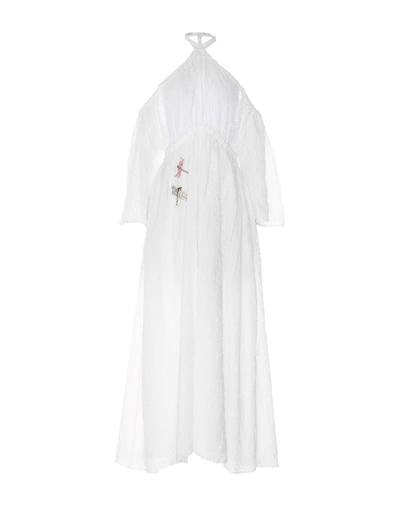 Vivetta Midi Dresses In White