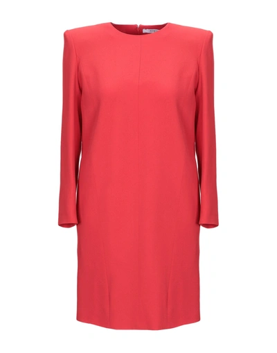 Givenchy Short Dresses In Red