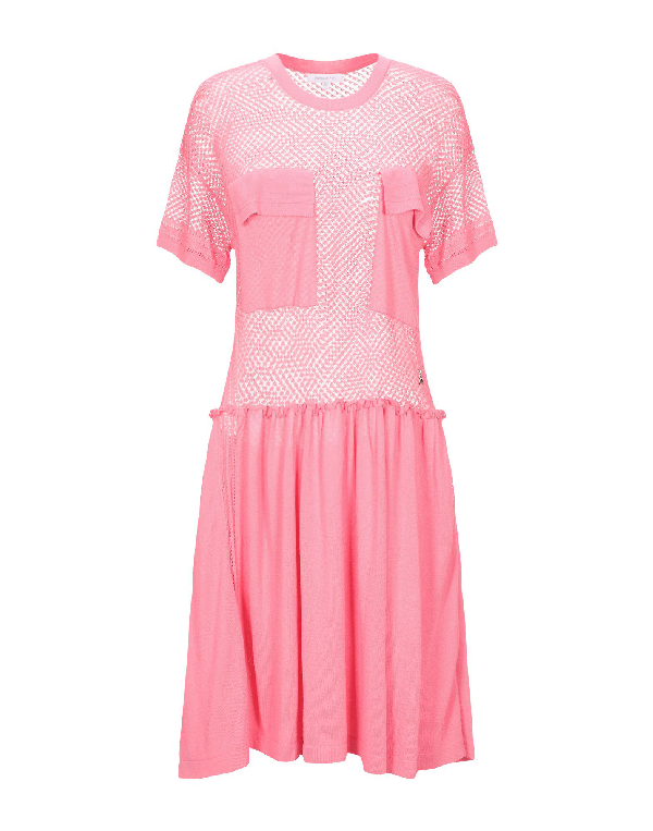 Patrizia Pepe Short Dress In Pink | ModeSens