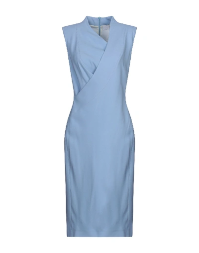 Capucci Knee-length Dress In Sky Blue