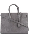 Saint Laurent Small Sac De Jour Tote In Grey