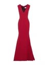 J Mendel Long Dress In Red