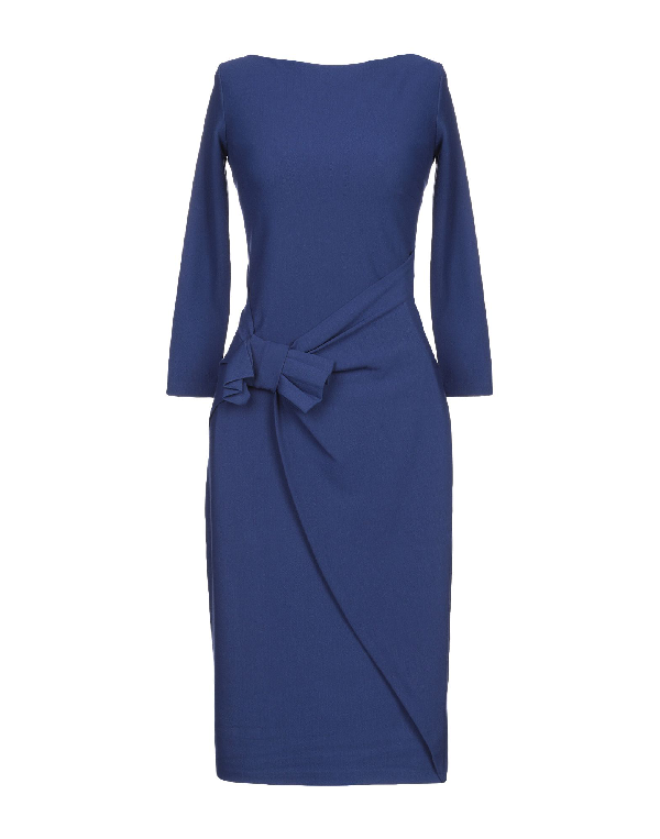 Chiara Boni La Petite Robe Knee-length Dress In Blue | ModeSens