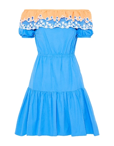 Peter Pilotto Short Dresses In Blue