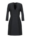 Pinko Short Dresses In Black