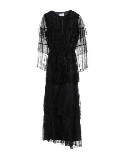 Dondup Long Dresses In Black