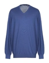 Gran Sasso Sweaters In Dark Purple