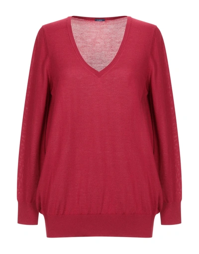 Malo Cashmere Blend In Red