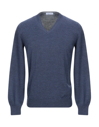 Gran Sasso Sweater In Slate Blue