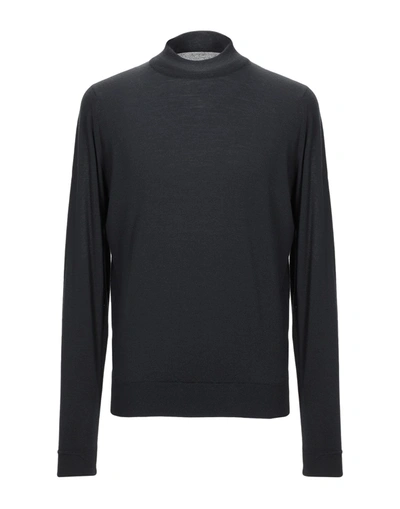John Smedley Turtlenecks In Black