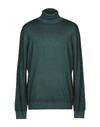 Gran Sasso Turtlenecks In Green