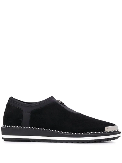 Giuseppe Zanotti Barton Loafers In Black