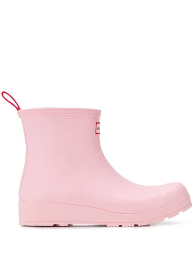 Hunter Ankle Wellies - Pink
