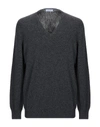 Gran Sasso Sweater In Steel Grey