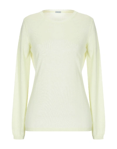 Malo Cashmere Blend In Light Yellow