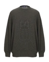 Drumohr Sweaters In Military Green