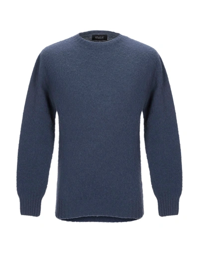 Howlin' Sweaters In Slate Blue