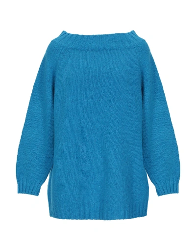 Alyki Sweater In Bright Blue