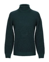 Roberto Collina Turtleneck In Deep Jade