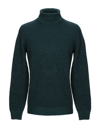 Roberto Collina Turtleneck In Deep Jade
