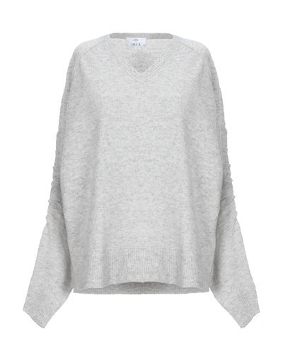Allude Sweater In Light Grey