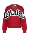 Gcds Sweater In Red