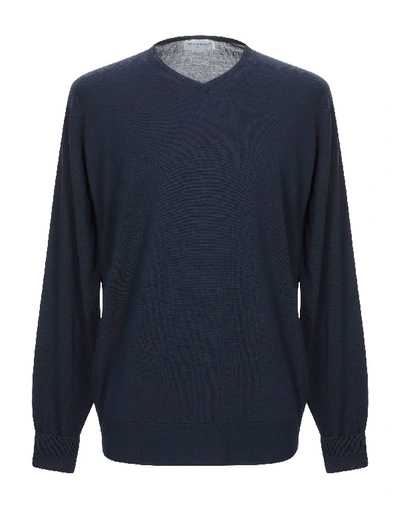 John Smedley Sweaters In Dark Blue