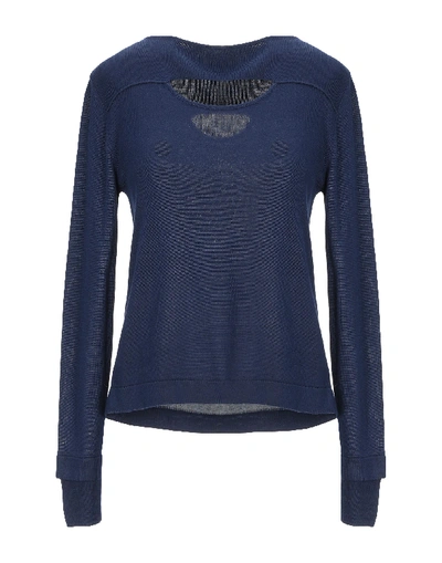 Intropia Sweater In Dark Blue