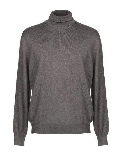 Gran Sasso Turtleneck In Lead