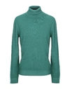 Gran Sasso Turtleneck In Emerald Green