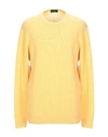 Zanone Sweater In Yellow