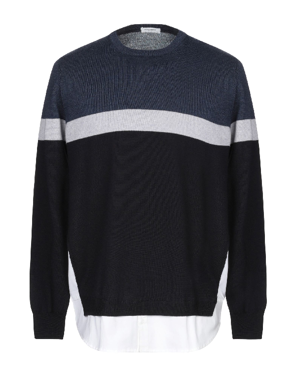 Paolo Pecora Sweater In Dark Blue | ModeSens