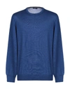 Barba Napoli Sweaters In Blue