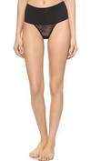 Spanx Undie-tectable Lace Thong In Black