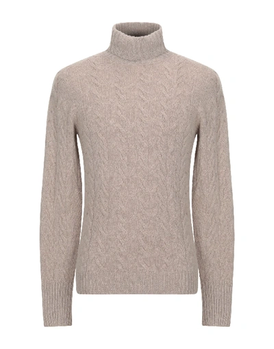 Drumohr Turtleneck In Light Brown