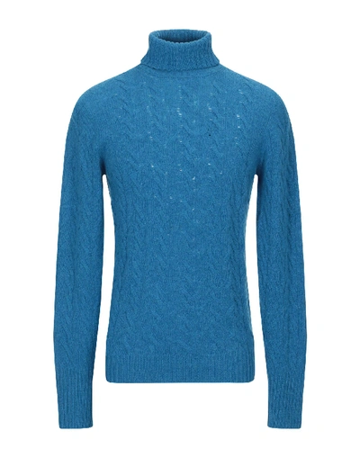 Drumohr Turtlenecks In Azure