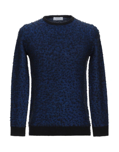 Aglini Sweaters In Bright Blue