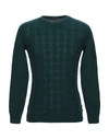 Zanone Sweater In Dark Green