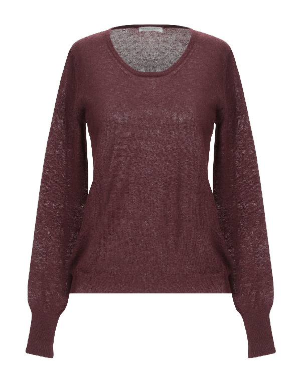 Roberto Collina Sweater In Maroon | ModeSens