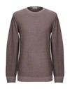 Paolo Pecora Sweaters In Khaki