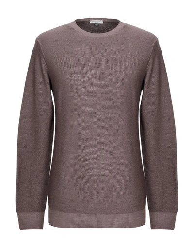Paolo Pecora Sweaters In Khaki