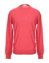 Colombo Cashmere Blend In Red
